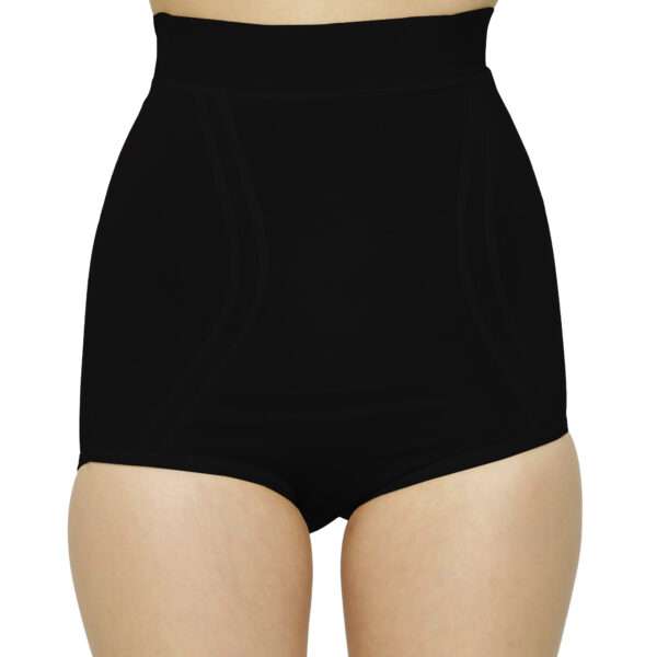 SELETA Women's High Waist Shapewear / Tummy Tucker with Anti Rolling Strip  Tummy Control Hipsters /Panties , Cotton Blend Skin-Solid Pattern -( sw12 )  – seleta