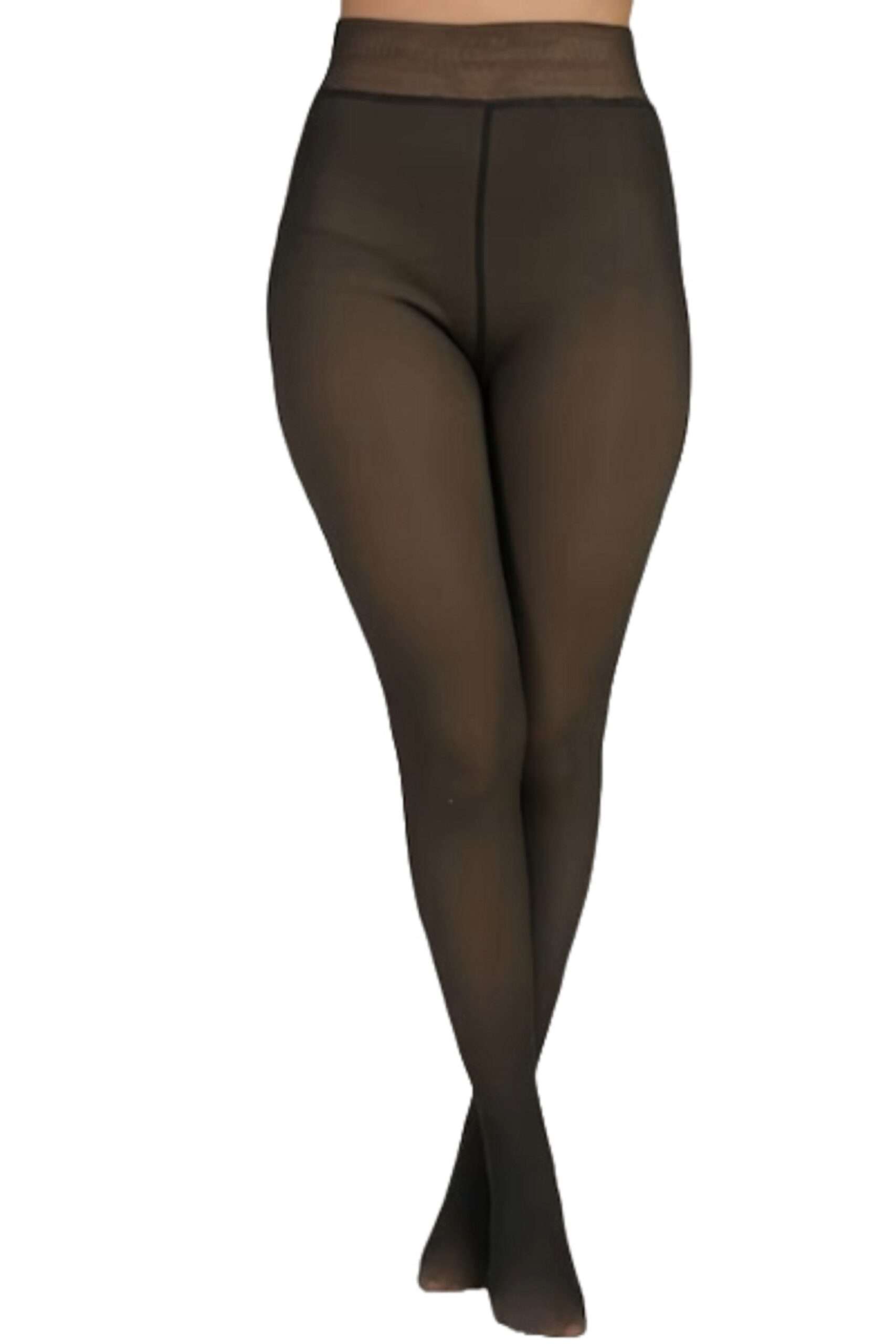 SELETA-Fur-Lined Pantyhose Stockings For Women
